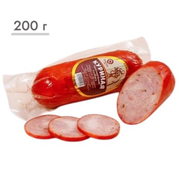 Колбаса полукопченая Pokiza Куриная, 200 г