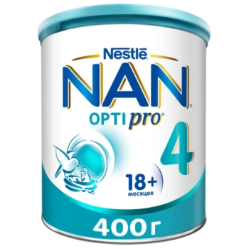 Молочная смесь NAN 4 OptiPro с 18 месяцев, 400 г