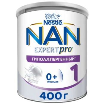 Молочная смесь NAN 1 Expert Pro гипоаллергенный с рождения, 400 г