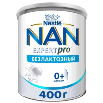 Молочная смесь NAN Expert Pro безлактозный с рождения, 400 г