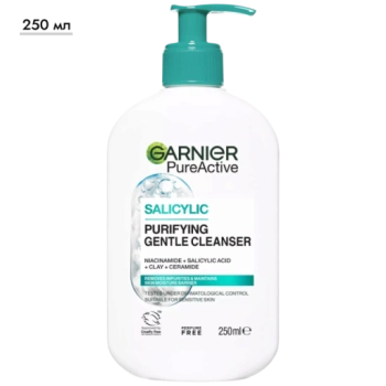 Очищающее средство для лица Garnier PureActive Salicylic, 250 мл