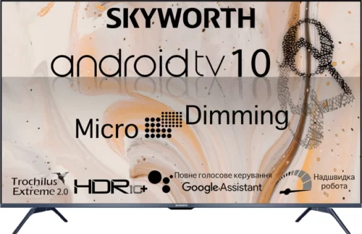 Телевизор Skyworth 50G3A 2021 LED, HDR, 50 дюйм.