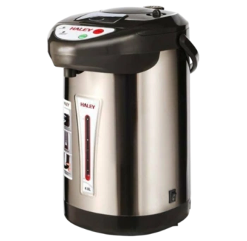 Термопот Haley HA680, 6.8 л, серебристо-чёрный