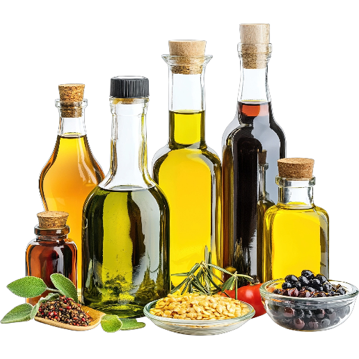 Растительные масла, соусы и специи